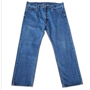 Levi’s 505 Straight Leg Jeans Mens 40x30 Dad Heavyweight Cotton Workwear Casual
